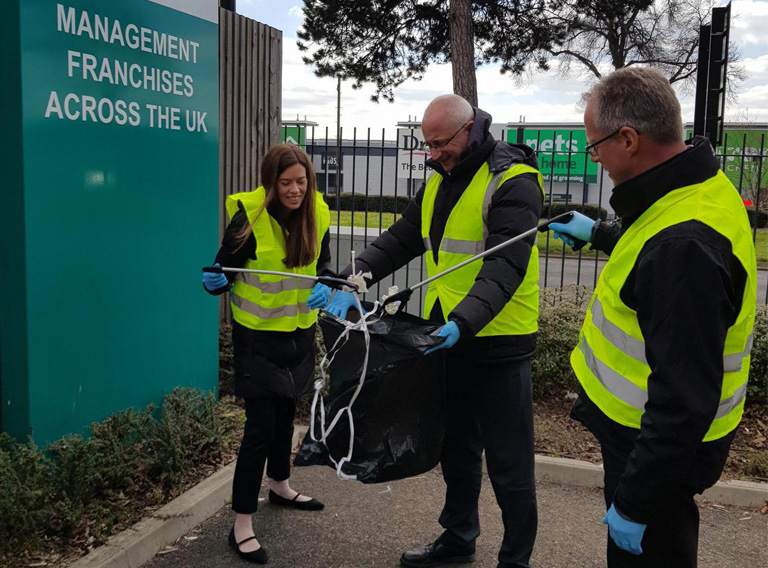 Keep Britain Tidy Great British Spring Clean Campaign 2019 Minster